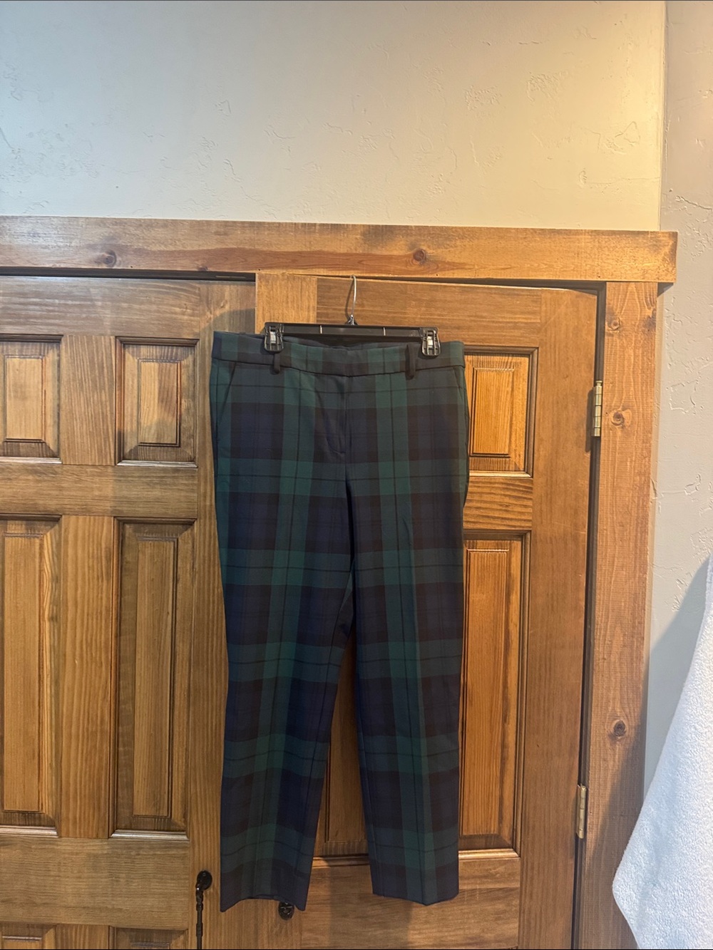 Black watch Plaid women’s  jcrew Dress Pants